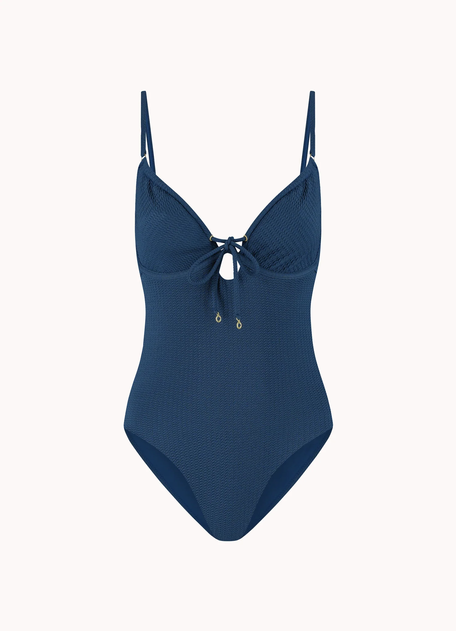 String Badpak Cyell design MIDNIGHT WAVES badpak met beugel - Lingerie Badmode